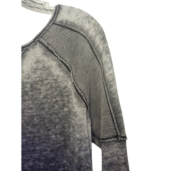 Marc New York Womens Pullover Long Sleeve Vintage Washed Sweatshirt Gray Medium - Picture 5 of 16